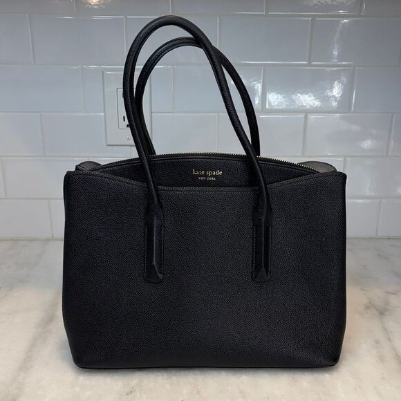 Kate Spade Margaux Saffiano Leather Large Convertible Satchel Shoulder Bag - Picture 2 of 16